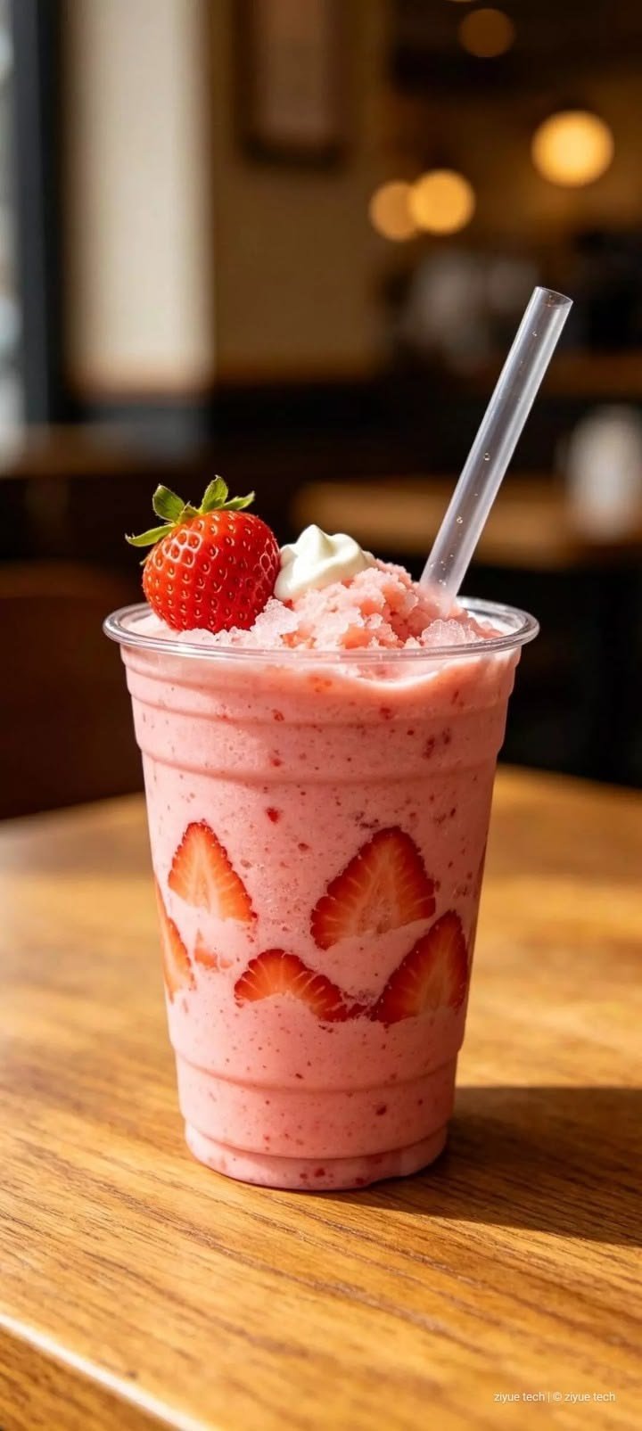 Strawberry Frappe